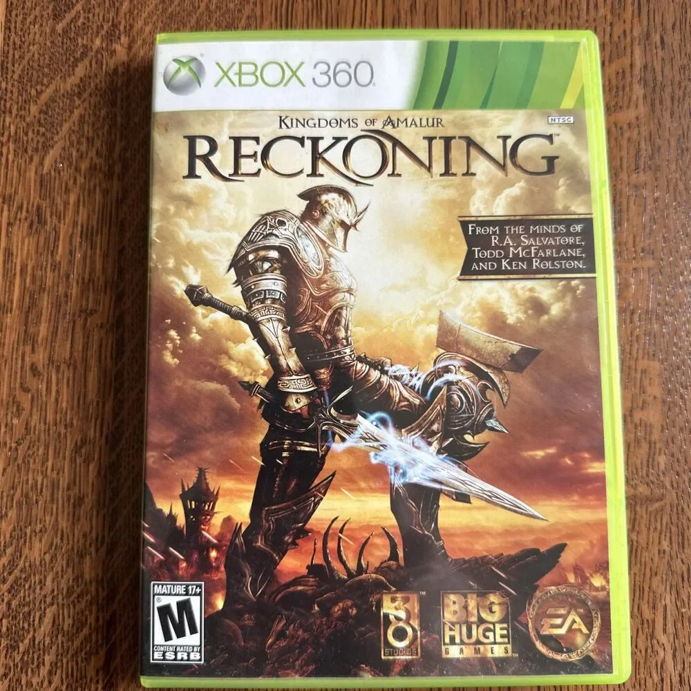 Kingdoms of Amalur: Reckoning (Xbox 360 Game) Tested No Scratches